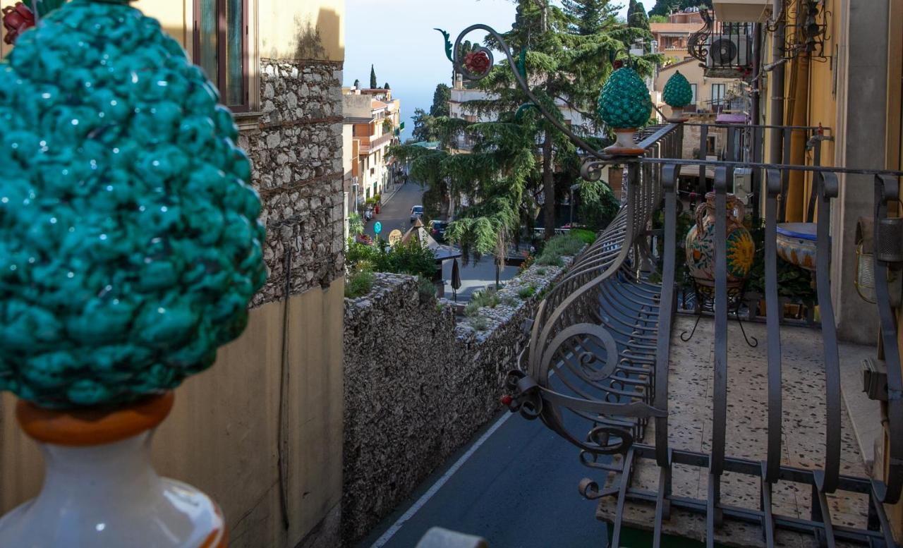 Casa Rosa Lägenhet Taormina Exteriör bild